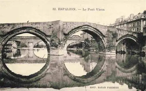 AK / Ansichtskarte Espalion_Rodez_12_Aveyron Le Pont Vieux 