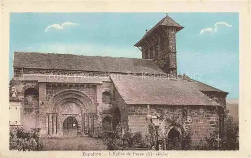 AK / Ansichtskarte Espalion_Rodez_12_Aveyron Eglise de Perse 