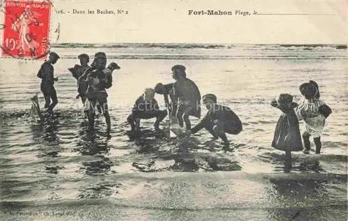 AK / Ansichtskarte Fort Mahon Plage_80_Somme Dans les Baches 