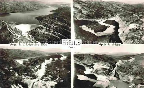 AK / Ansichtskarte FREJUS_83_Var Avant le 2 Dec 1959 Apres le sinistre 
