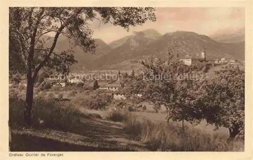 AK / Ansichtskarte Faverges_Annnecy_74_Haute Savoie Chateau Ouvrier de Faverges 