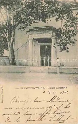 AK / Ansichtskarte Ferney_ Voltaire_01_Ain Eglise Reformee 