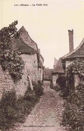 AK / Ansichtskarte Gluges_Gourdon_46_Lot La Vieille Rue 