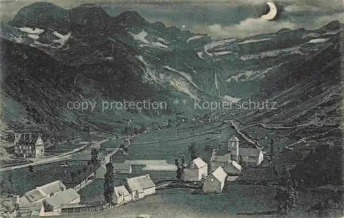 AK / Ansichtskarte Gavarnie Village_65_Hautes Pyrenees Vue generale 