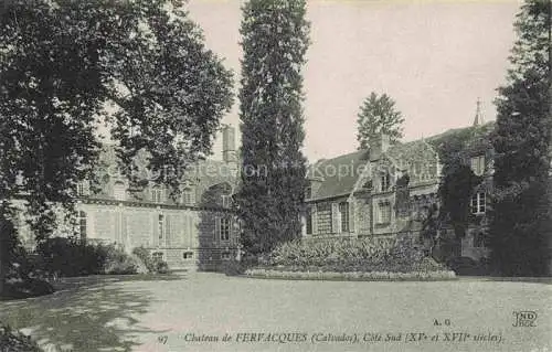 AK / Ansichtskarte Fervacques_Fervaques_14_Calvados Chateau de Fervacques 