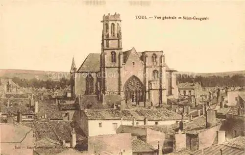 AK / Ansichtskarte Toul_54_Meurthe et Moselle Vue generale et Saint Gengoult 