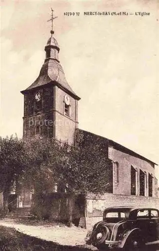 AK / Ansichtskarte Mercy le Bas_Briey_54_Meurthe et Moselle Eglise 