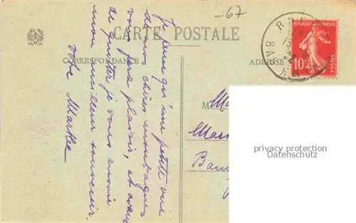 AK / Ansichtskarte Rothau La_Claquette_67_Bas Rhin_Alsace Un Coin de la Ville 