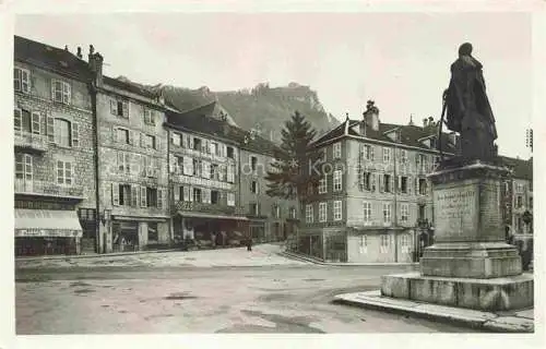 AK / Ansichtskarte Salins_39 les Bains_Jura Place d Armes et Fort Belin 