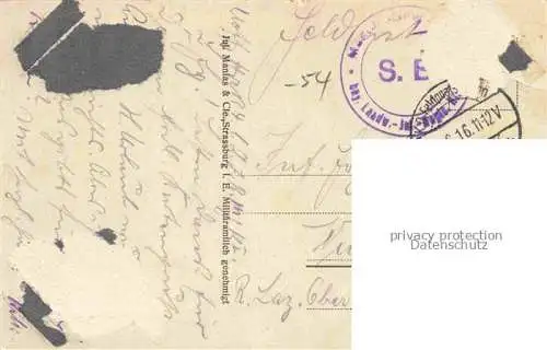 AK / Ansichtskarte Remoncourt_Luneville_54_Meurthe et Moselle Friedhof 