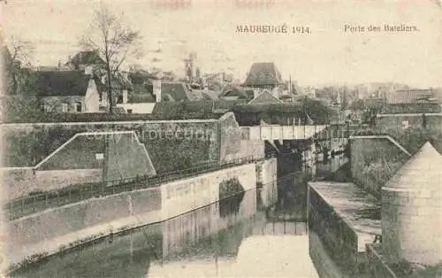 AK / Ansichtskarte Maubeuge_Avesnes sur Helpe_59_Nord Porte des Bateliers 