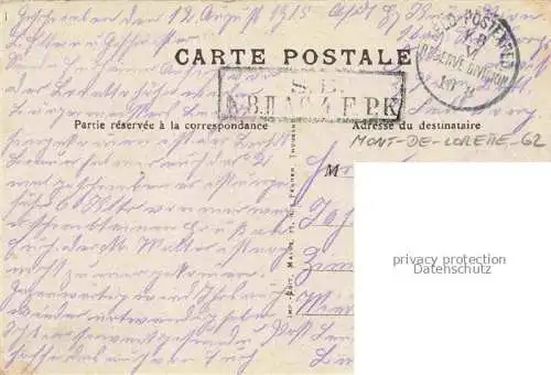 AK / Ansichtskarte Mont de Lorette_Ablain Saint Nazaire_62_Pas de Calais La Chapelle 