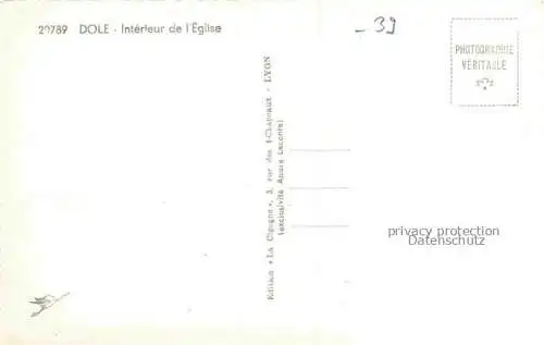 AK / Ansichtskarte Dole_39_Jura Interieur de l eglise 