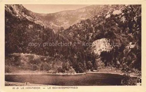 AK / Ansichtskarte Hohneck_Le_Gerardmer_88_Vosges Le Schiessrotried Collection L Alsace 