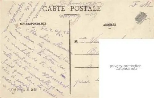 AK / Ansichtskarte Liverdun_TOUL_54_Meurthe et Moselle Panorama Feldpost 