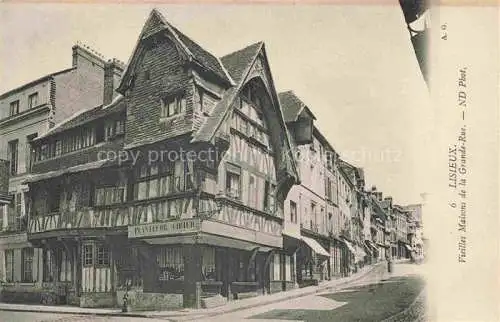 AK / Ansichtskarte LISIEUX_14_Calvados Vieilles maisons de la Grande Rue 