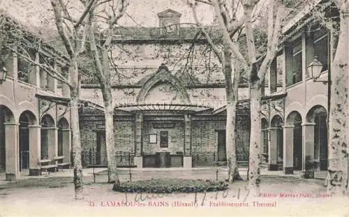 AK / Ansichtskarte Lamalou les Bains_34_Herault Etablissement Thermal 