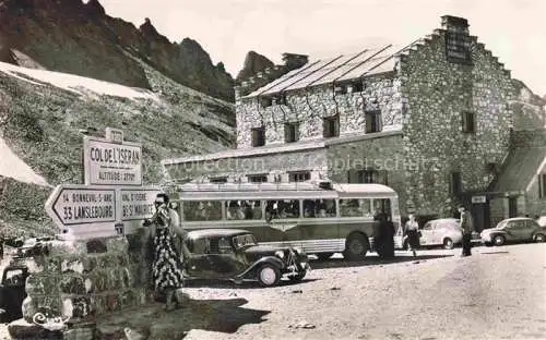 AK / Ansichtskarte Col_de_l_Iseran_Bourg Saint Maurice_73_Savoie La plus haute route d Europe Hotel de l Iseran et Arete des Lessieres 
