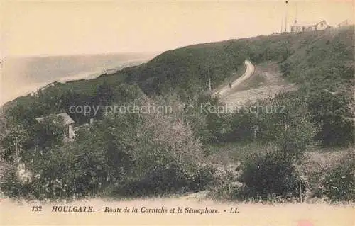 AK / Ansichtskarte HOULGATE_Lisieux_14_Calvados Route de la Corniche et le Semaphore 