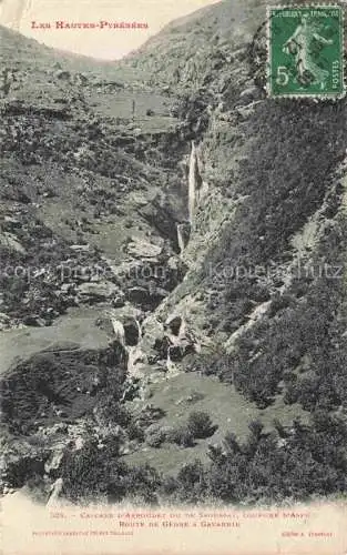 AK / Ansichtskarte Gedre Cascade d Arpoudet ou de Saoussat Gedre