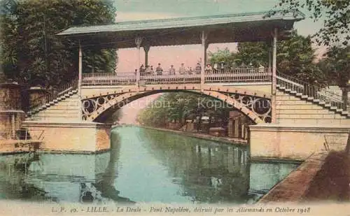 AK / Ansichtskarte LILLE_59_Nord La Deule Pont Napoleon 