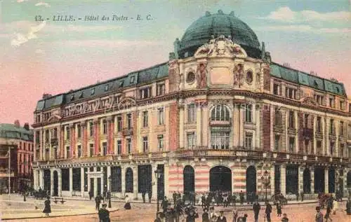 AK / Ansichtskarte LILLE_59_Nord Hotel des Postes 