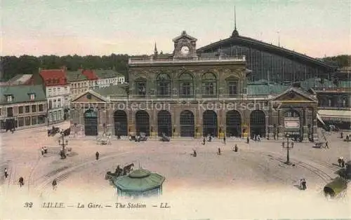 AK / Ansichtskarte LILLE_59_Nord La Gare 