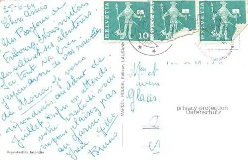 AK / Ansichtskarte FRIBOURG__FR Panorama 