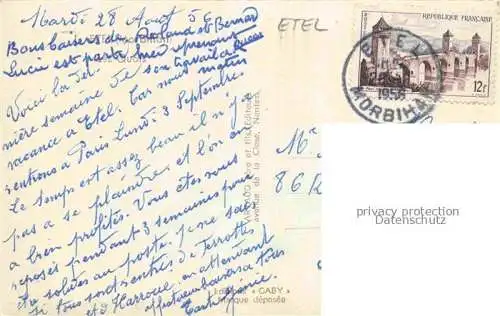 AK / Ansichtskarte Etel_Lorient_56_Morbihan Les Quais 