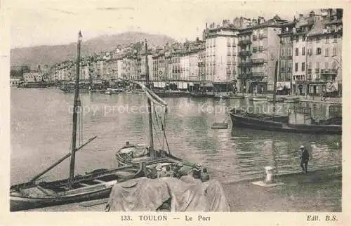 AK / Ansichtskarte TOULON_ SUR MER_83_Var Le port 