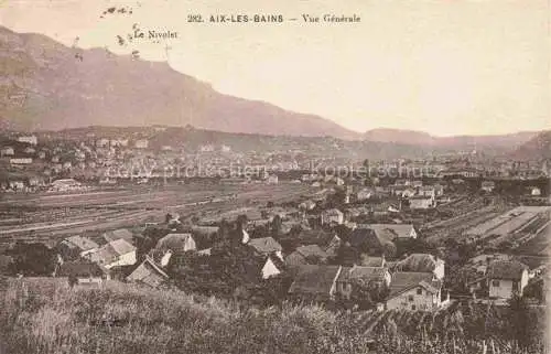 AK / Ansichtskarte AIX LES BAINS_Chambery_73_Savoie Vue generale 