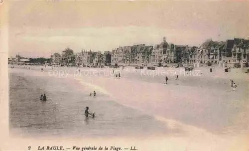 AK / Ansichtskarte LA BAULE SUR MER_La Baule les Pins_44 Vue generale de la plage 