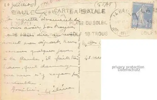 AK / Ansichtskarte LA BAULE SUR MER_La Baule les Pins_44 Boulevard des Dunes 