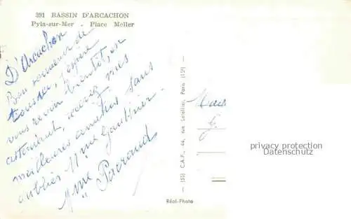 AK / Ansichtskarte Pyla sur Mer_La Teste de Buch_33_Gironde Place Meller 