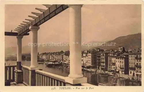 AK / Ansichtskarte TOULON_ SUR MER_83_Var Vue sur le port 