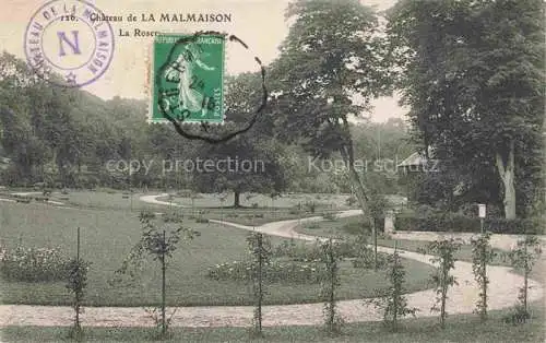 AK / Ansichtskarte La_Malmaison__Chateau_Rueil Malmaison_Nanterre_92_Hauts de Seine La Roseraie Chateau 