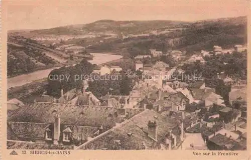 AK / Ansichtskarte Sierck les Bains_Thionville_57_Moselle Vue sur la Frontiere 