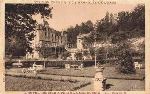 AK / Ansichtskarte Tesse la Madeleine_61_Orne Hotel Cordier Station Thermale 