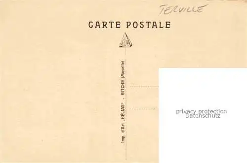 AK / Ansichtskarte Terville_Thionville_57_Moselle Eglise Dessin Kuenstlerkarte 