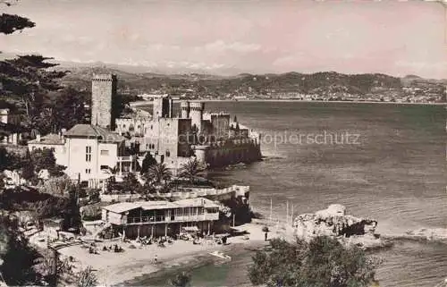 AK / Ansichtskarte La_Napoule_Plage_Mandelieu la Napoule_GRASSE_06_Alpes Maritimes Chateau Plage Golfe Chaine des Alpes 