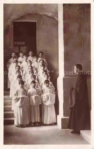 AK / Ansichtskarte Pierre qui Vire_La_MACON_71_Saone et Loire Monastere les petits chantres de Sainte Marie 