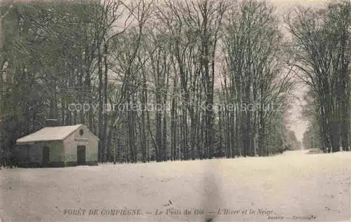 AK / Ansichtskarte Foret_de_Compiegne_60_Oise Le Puits du Roi l hiver et la neige 