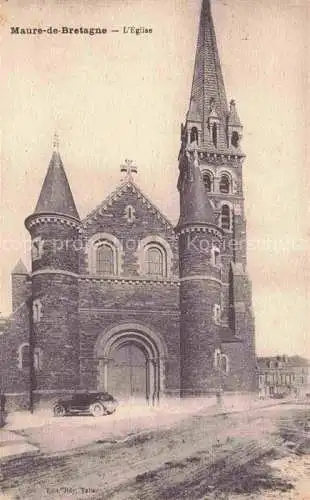 AK / Ansichtskarte Maure de Bretagne_Redon_35_Ille et Vilaine Eglise Kirche 