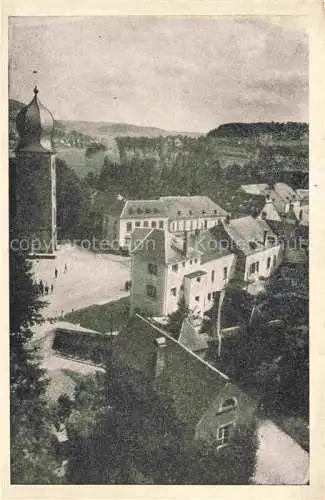 AK / Ansichtskarte Mersch Luxembourg Vue sur la vieille tour