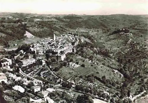 AK / Ansichtskarte Saint Paul__GRASSE_06_Alpes Maritimes Vue panoramique aerienne 