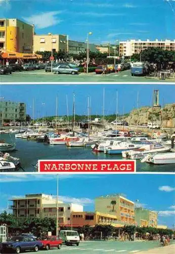 AK / Ansichtskarte NARBONNE_11_Aude Boulevard front de mer et Port Pierre Brossolette 