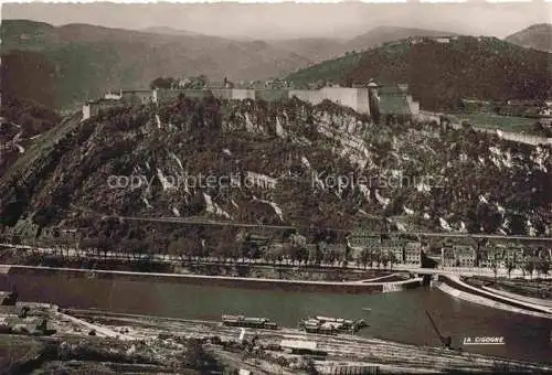 AK / Ansichtskarte BESANCON LES_BAINS_25_Doubs Vue aerienne et la citadelle 