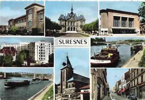 AK / Ansichtskarte SURESNES_92_Hauts de Seine Divers aspects de la ville 