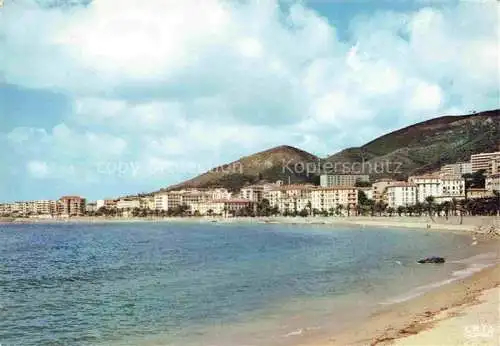 AK / Ansichtskarte AJACCIO_2A_Corse du Sud Plage Saint Francois et Boulevard Lantivy 