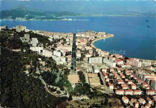 AK / Ansichtskarte AJACCIO_2A_Corse du Sud Du Casone l Empereur domine la ville imeriale vue aerienne 